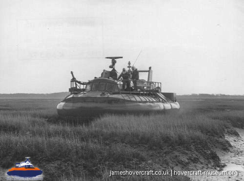 SRN5 in the Tropics -  (credit: The <a href='http://www.hovercraft-museum.org/' target='_blank'>Hovercraft Museum Trust</a>).